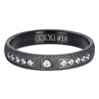 IXXXI JEWELRY RINGEN iXXXi Schmuckwascher Blaze 4mm Schwarz