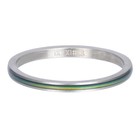 IXXXI JEWELRY RINGEN iXXXi Jewelry Washer Line Mood 2mm Blue Green