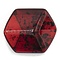 CUBE COLLECTION LOSSE CUBE RED WINE SHINY