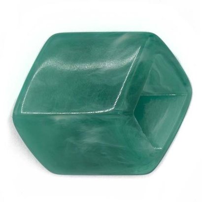 CUBE COLLECTION LOSER WÜRFEL JADE GLÄNZEND