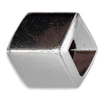 CUBE COLLECTION LOOSE CUBE CHROME SILVER