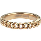 CHARMIN'S Charmins ring Heavy Half Chain Steel Gold