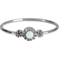 CHARMIN'S Charmins Ring Magic Opal Steel Silber