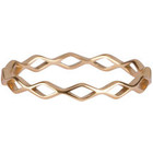 CHARMIN'S Charmins Ring Shiny Ace Chain Stahl Gold