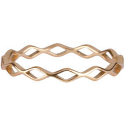 CHARMIN'S Charmins ring Shiny Ace Chain Steel Gold