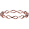 CHARMIN'S Charmins Ring Shiny Ace Chain Stahl Roségold