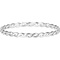 CHARMIN'S Charmins Ring Shiny Curvy Tiny Chain Stahl Silber