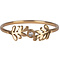 CHARMIN'S Charmins ring Shiny  Crystal Spring Steel Gold