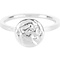 CHARMIN'S Charmins Ring Coin of Power Steel Silber