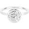 CHARMIN'S Charmins ring Coin of Power Steel Silver