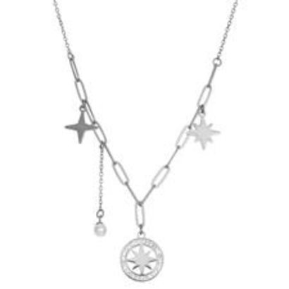 iXXXi JEWELRY IXXXI JEWELRY Ketting SPARKLE Zilverkleurig Staal