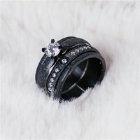 IXXXI JEWELRY RINGEN iXXXi Combination or Complete ring black 1103-2021-04 CHOOSE