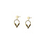 GO-DUTCH LABEL Go Dutch Label Earrings with plug Gold colored