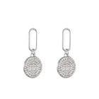 GO-DUTCH LABEL Go Dutch Label Ohrstecker mit Sparkle Charm Silberfarben