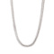 GO-DUTCH LABEL Go Dutch Label Necklace Flat Silver colored