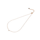 GO-DUTCH LABEL Go Dutch Label Necklace with Heart zirconia Gold colored