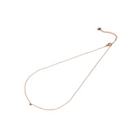 GO-DUTCH LABEL Go Dutch Label Necklace with Heart zirconia Gold colored