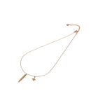 GO-DUTCH LABEL Go Dutch Label Necklace with Feather and star Gold colored