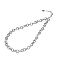 GO-DUTCH LABEL Go Dutch Label Necklace with Chunky links Silver colored