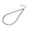 GO-DUTCH LABEL Go Dutch Label Ketting met Chunky schakels Zilverkleurig