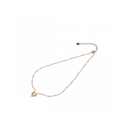 GO-DUTCH LABEL Go Dutch Label Ketting met Vosje Goudkleurig