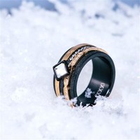 IXXXI JEWELRY RINGEN iXXXi Combinatie of Complete ring Black Lumi 1103-2021-06 KIES