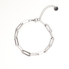 GO-DUTCH LABEL Go Dutch Label Thick Link Bracelet Silver Colored