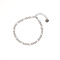 GO-DUTCH LABEL Go Dutch Label Figaro Link Bracelet Silver Colored