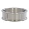 iXXXi JEWELRY MEN iXXXi Mens Ring 0,8cm Brushed Stainless steel