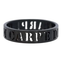 iXXXi JEWELRY MEN iXXXi MEN Scheibe carpe diem schwarz