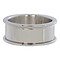 IXXXI JEWELRY RINGEN iXXXi Basisring 0,8 cm Silberfarbener Edelstahl