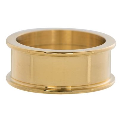 IXXXI JEWELRY RINGEN iXXXi Basisring 0,8 cm Edelstahl GLANZGOLD