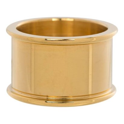 IXXXI JEWELRY RINGEN iXXXi Base ring 1,2cm Shiny Gold Stainless Steel
