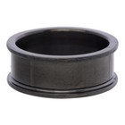 IXXXI JEWELRY RINGEN iXXXi Base ring 0.8 cm Black