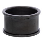 IXXXI JEWELRY RINGEN iXXXi Grundring 1,2cm Schwarz