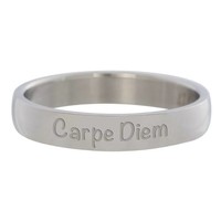 IXXXI JEWELRY RINGEN iXXXi Vulring 0.4 cm Carpe Diem Zilverkleurig