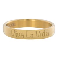 IXXXI JEWELRY RINGEN iXXXi Vulring 0.4 cm Viva la vida goudkleurig