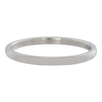 IXXXI JEWELRY RINGEN iXXXi Washer 0.2 cm Stahl Shiny Silver Schlank