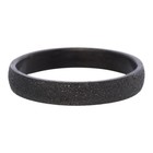 IXXXI JEWELRY RINGEN iXXXi Jewelry Washer 0.4 cm Steel Sandblased Black