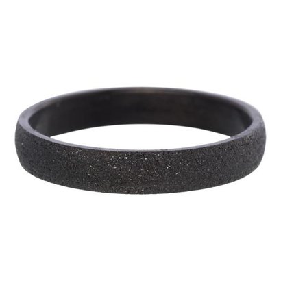 IXXXI JEWELRY RINGEN iXXXi Jewelry Washer 0.4 cm Steel Sandblased Black