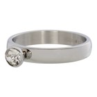 IXXXI JEWELRY RINGEN iXXXi Vulring 1 Crystal Silver