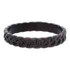 IXXXI JEWELRY RINGEN iXXXi Jewelry Washer 0.4 cm Steel Curb Chain Black