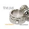 IXXXI JEWELRY RINGEN iXXXi Jewelry Washer 0.4 cm Steel Braided Shiny Gold