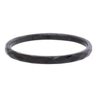 IXXXI JEWELRY RINGEN iXXXi Jewelry Washer 0.2 cm Hammered Black Steel