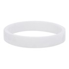 IXXXI JEWELRY RINGEN iXXXi Schmuck Washer 0.4 cm Faceted Ceramic White