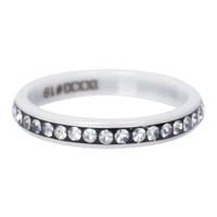 IXXXI JEWELRY RINGEN iXXXi Jewelry Vulring 0.4 cm Keramiek met crystal Zirkonia White
