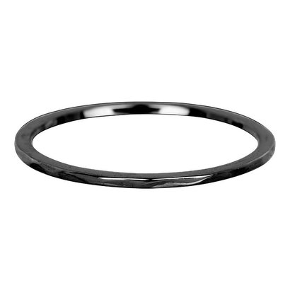 IXXXI JEWELRY RINGEN iXXXi Jewelry Vulring 0.1 cm Staal Wave Black