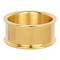 IXXXI JEWELRY RINGEN iXXXi Base ring 1,0cm Gold Stainless steel