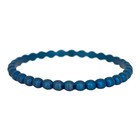 IXXXI JEWELRY RINGEN iXXXi Jewelry Vulring 0.2 cm Staal Bolletjes Blauw