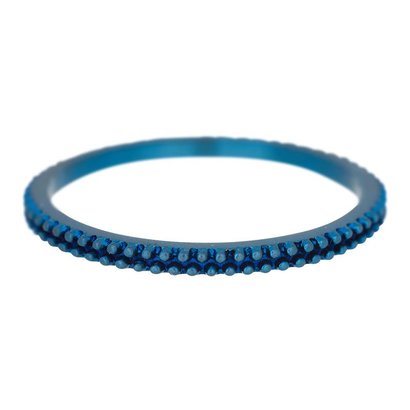 IXXXI JEWELRY RINGEN iXXXi Jewelry Vulring 0.2 cm Staal Kaviaar Small Blauw